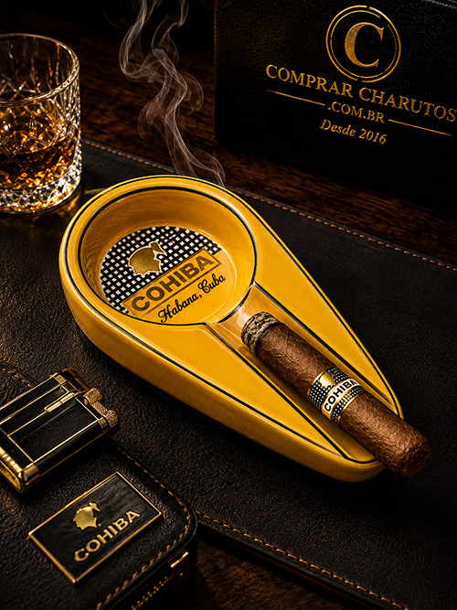 Cinzeiro Cohiba de Cerâmica para Charutos sao jose do rio preto, SP